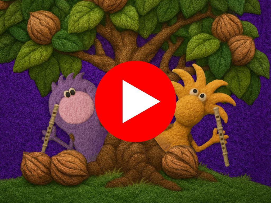 Mimó és Csipek – A nagy diófa - zenés bábos előadás