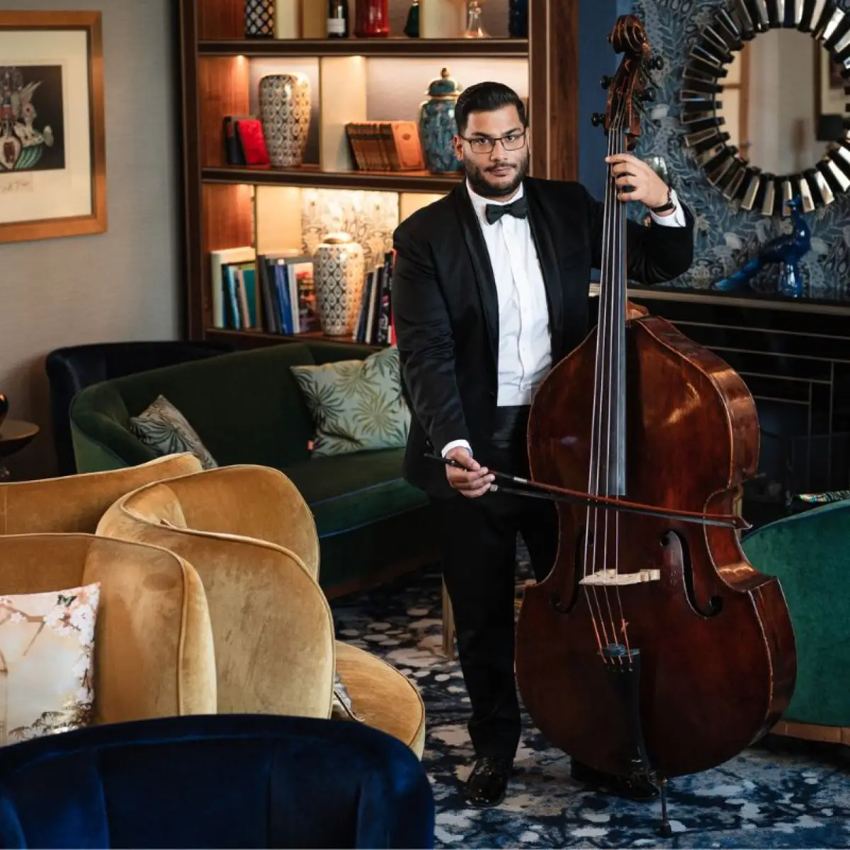 Bóni Andor - nagybőgő