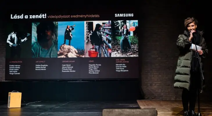 Lásd a zenét videópályázat díjátadó és koncert